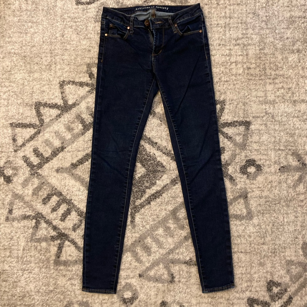 Articles of Society Skinny Blue Jeans
